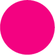 2" Color Coding Circles Fluorescent Pink