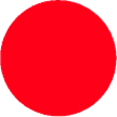 3" Color Coding Circles Red
