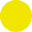 1½" Color Coding Circles Fluorescent Chartreuse
