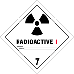 RADIOACTIVE I Class 7 Labels