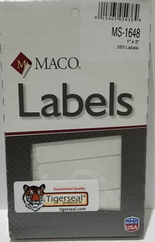 MACO MS 1648 Removable Price Labels