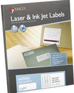 MACO ML 8025 Laser Inkjet Labels