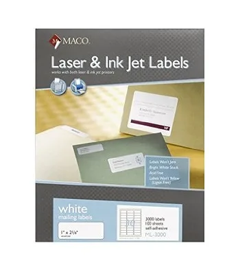 MACO Labels In Stock - Tigerseal