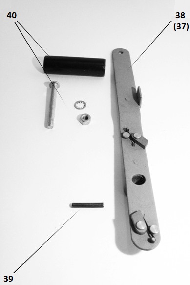 Handle Assembly & Groove Pin - Frame and Handle