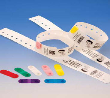 Z-Band QuickClip Kit (Direct Thermal) - Zebra Wristbands for Desktop Printers
